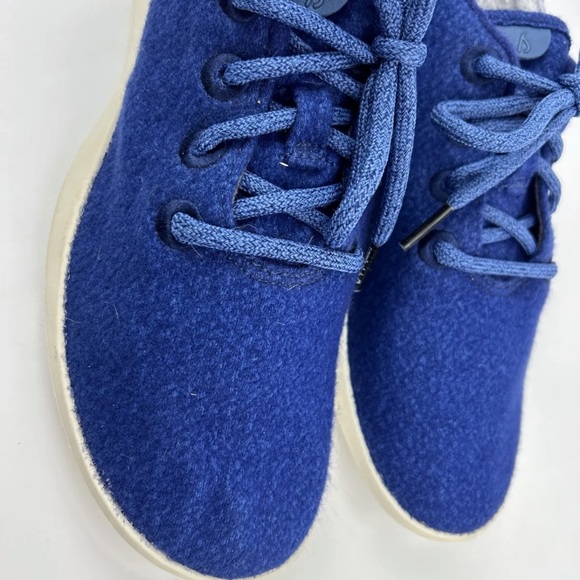 All Birds WR Sam's Club Wool Runners Blue Lace-Up Athletic Shoes Women's US 7 - Picture 6 of 12